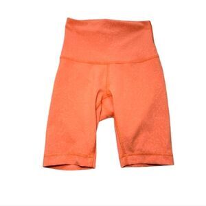 Lululemon Wunder Train HR Short 8" Crunch Warm Coral Size 0